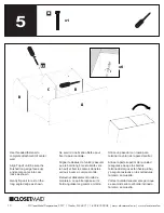 Preview for 10 page of Closet Maid 1621 Instructions Manual