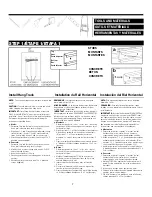 Preview for 2 page of Closet Maid 4' ShelfTrack Garage Organizer 3597 Installation Instructions