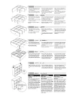 Preview for 2 page of Closet Maid CUBE9 Assembling Manual