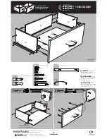 Preview for 1 page of Closet Maid Decorative Panel Drawer S16RPDW10 Assembling Instructions