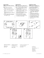 Предварительный просмотр 2 страницы Closet Maid Ironing Caddy 1216-31 Installation Instructions