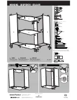 Предварительный просмотр 3 страницы Closet Maid Stackable 3 Shelf Corner Organizer SRNR Instruction Sheet