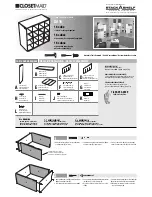 Closet Maid Stackable Storage Organizer SO16 Instruction Sheet preview