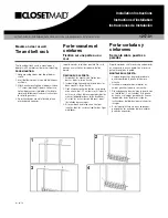 Preview for 1 page of Closet Maid Tie and Belt Rack 1217-31 Installation Instructions