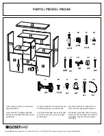 Preview for 5 page of ClosetMaid 01-15149 Instructions Manual