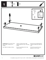 Preview for 6 page of ClosetMaid 01-15149 Instructions Manual