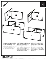 Preview for 9 page of ClosetMaid 01-15149 Instructions Manual