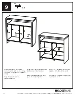 Preview for 14 page of ClosetMaid 01-15149 Instructions Manual