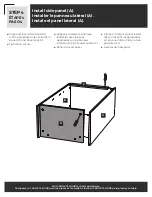 Предварительный просмотр 9 страницы ClosetMaid 068-7152-6 Installation Instructions Manual