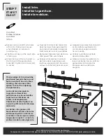 Предварительный просмотр 12 страницы ClosetMaid 068-7152-6 Installation Instructions Manual