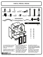 Preview for 2 page of ClosetMaid 12140 Assembly Instruction Manual