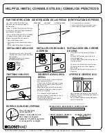 Preview for 5 page of ClosetMaid 12140 Assembly Instruction Manual