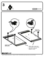 Preview for 9 page of ClosetMaid 12140 Assembly Instruction Manual