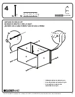 Preview for 10 page of ClosetMaid 12140 Assembly Instruction Manual