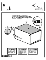 Preview for 12 page of ClosetMaid 12140 Assembly Instruction Manual