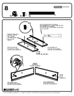 Preview for 14 page of ClosetMaid 12140 Assembly Instruction Manual