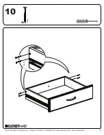 Preview for 16 page of ClosetMaid 12140 Assembly Instruction Manual