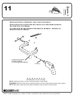 Preview for 17 page of ClosetMaid 12140 Assembly Instruction Manual