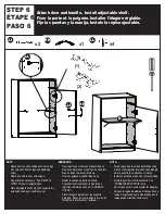 Предварительный просмотр 13 страницы ClosetMaid 12285 Installation Instructions Manual