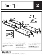 Preview for 7 page of ClosetMaid 1350900 Assembly Instructions Manual