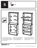 Preview for 10 page of ClosetMaid 1350900 Assembly Instructions Manual