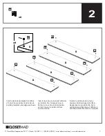 Preview for 7 page of ClosetMaid 1495 Quick Start Manual