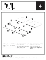 Preview for 9 page of ClosetMaid 1495 Quick Start Manual