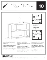 Preview for 15 page of ClosetMaid 1498 Manual