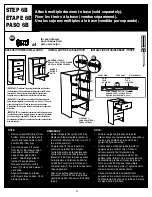 Предварительный просмотр 11 страницы ClosetMaid 202986285 Installation Instructions Manual