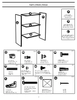 Предварительный просмотр 3 страницы ClosetMaid 3-Shelf Stackable Corner Organizer Installation Instructions Manual