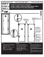 Предварительный просмотр 8 страницы ClosetMaid 3-Shelf Stackable Corner Organizer Installation Instructions Manual