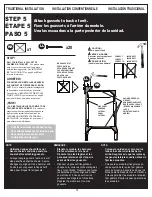 Предварительный просмотр 12 страницы ClosetMaid 3-Shelf Stackable Corner Organizer Installation Instructions Manual