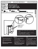 Предварительный просмотр 14 страницы ClosetMaid 3-Shelf Stackable Corner Organizer Installation Instructions Manual