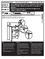 Предварительный просмотр 15 страницы ClosetMaid 3-Shelf Stackable Corner Organizer Installation Instructions Manual