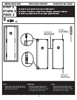 Предварительный просмотр 18 страницы ClosetMaid 3-Shelf Stackable Corner Organizer Installation Instructions Manual