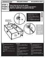 Предварительный просмотр 19 страницы ClosetMaid 3-Shelf Stackable Corner Organizer Installation Instructions Manual