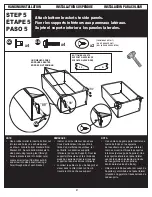 Предварительный просмотр 21 страницы ClosetMaid 3-Shelf Stackable Corner Organizer Installation Instructions Manual