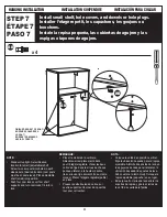 Предварительный просмотр 23 страницы ClosetMaid 3-Shelf Stackable Corner Organizer Installation Instructions Manual