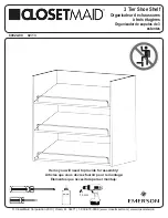 Preview for 1 page of ClosetMaid 5063 Assembly Instructions Manual