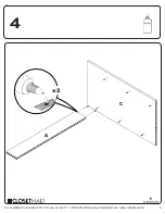 Preview for 8 page of ClosetMaid 5063 Assembly Instructions Manual