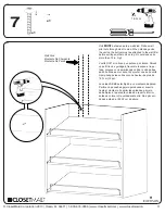 Preview for 11 page of ClosetMaid 5063 Assembly Instructions Manual