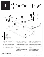 Preview for 6 page of ClosetMaid Chalkboard Toy Chest Manual