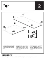 Preview for 7 page of ClosetMaid Chalkboard Toy Chest Manual