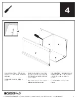 Preview for 9 page of ClosetMaid Chalkboard Toy Chest Manual