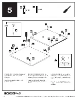 Preview for 10 page of ClosetMaid Chalkboard Toy Chest Manual