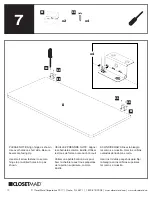 Preview for 12 page of ClosetMaid Chalkboard Toy Chest Manual