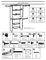 Предварительный просмотр 3 страницы ClosetMaid Custom Closet Organizer Installation Instructions Manual