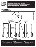 Предварительный просмотр 8 страницы ClosetMaid Custom Closet Organizer Installation Instructions Manual