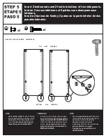 Предварительный просмотр 9 страницы ClosetMaid Custom Closet Organizer Installation Instructions Manual