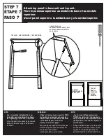 Предварительный просмотр 11 страницы ClosetMaid Custom Closet Organizer Installation Instructions Manual